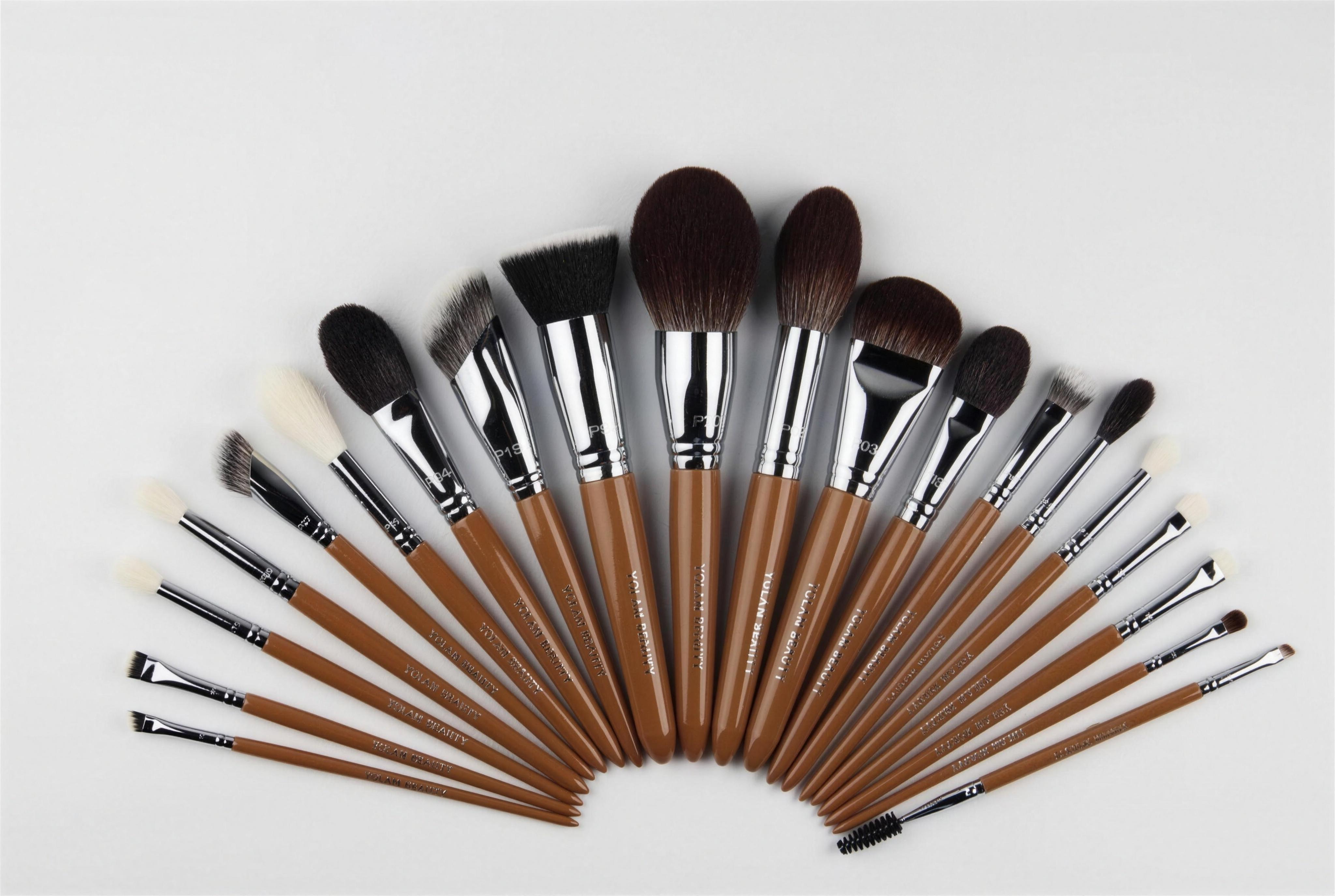 YGlam 20pcs Makeup Brushes Kit Set — full set